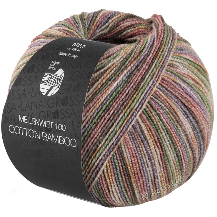 MEILENWEIT 100g Cotton Bamboo Sole Mix - von Lana Grossa | 6411-
