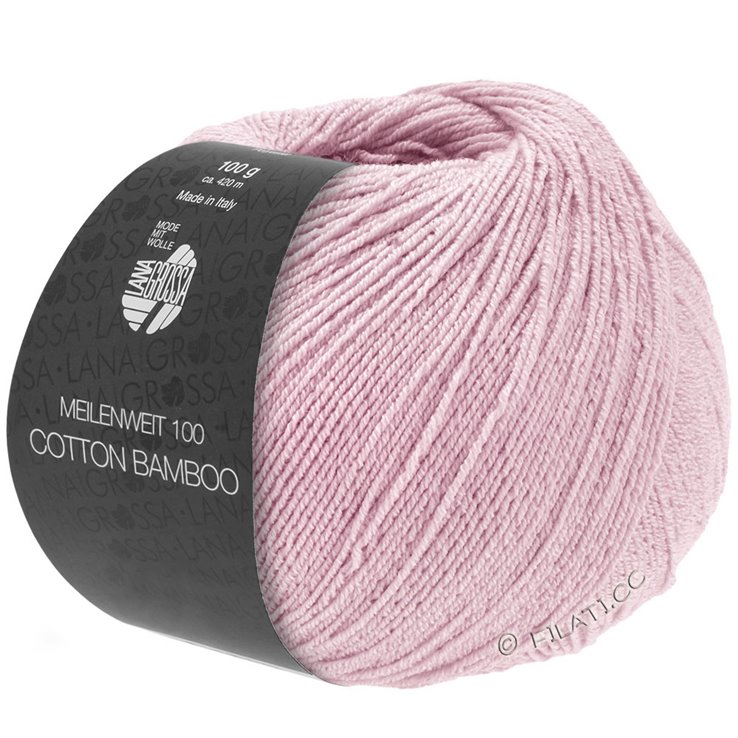 MEILENWEIT 100g Cotton Bamboo - von Lana Grossa | 01-Rosa