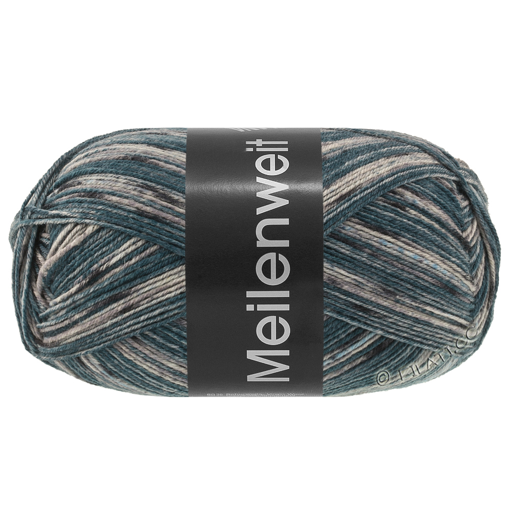 MEILENWEIT 100g Black Denim Mix von Lana Grossa