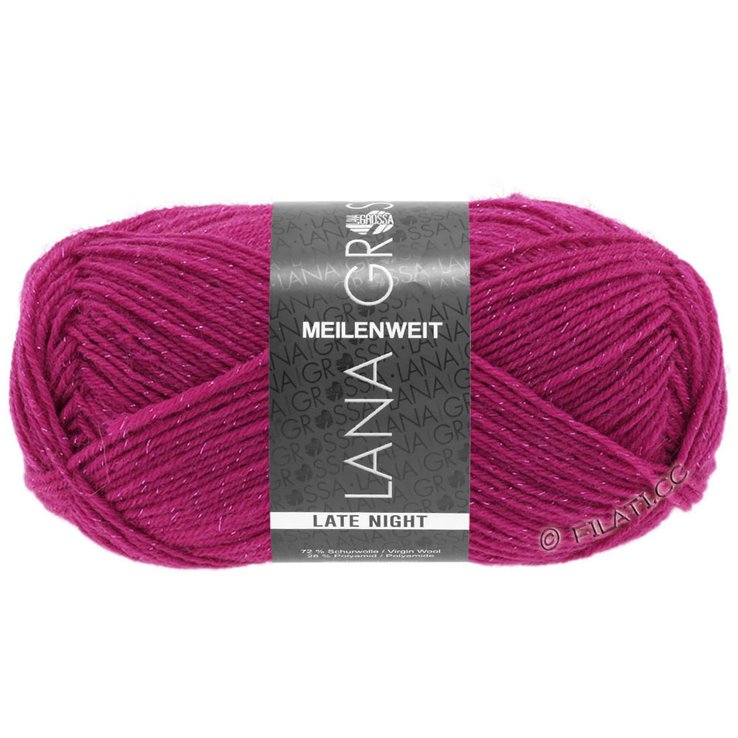 Lana Grossa MEILENWEIT 50g Late Night | 2901-Pink