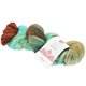 Lana Grossa MEILENWEIT 100g Merino Hand-dyed | 308-Dunkelbraun/Türkisblau/Mint/Hellbeige/Sandbeige/Rost