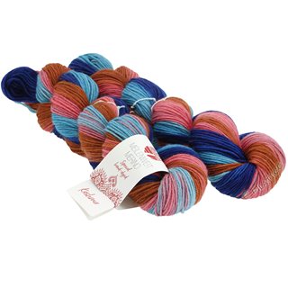 MEILENWEIT 2 Stränge à 50g Merino Hand-dyed von Lana Grossa