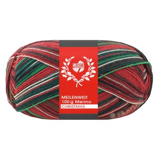 MEILENWEIT 100g Merino Christmas von Lana Grossa