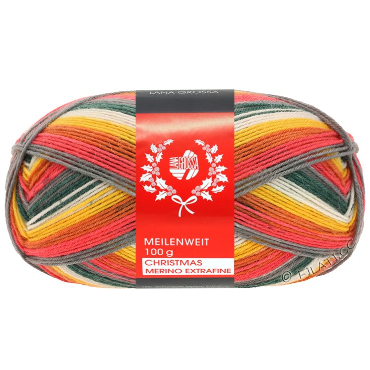 MEILENWEIT 100g Merino Extrafine Christmas - von Lana Grossa | 6767-