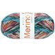 Lana Grossa MEILENWEIT 100g Merino Extrafine Meran | 2581-Hellgrau/Anthrazit/Orange/Rosa/Türkis/Flaschengrün/Himbeer