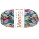 Lana Grossa MEILENWEIT 100g Merino Extrafine Meran | 2587-Weiß/Anthrazit/Lila/Azaleenrot/Khakibeige/Gelb/Petrol