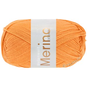 MEILENWEIT 100g Merino Extrafine Uni - von Lana Grossa | 2439-Orange