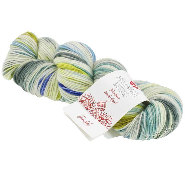 MEILENWEIT 100g Merino Hand-dyed Rainbow - von Lana Grossa | 7004-Jindal