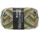 Lana Grossa MEILENWEIT 100g Modello | 4375-Hellgrau/Karamell/Senf/Dunkelgrün/Amethyst