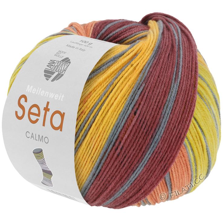 Lana Grossa MEILENWEIT 100g Seta Calmo | 3321-