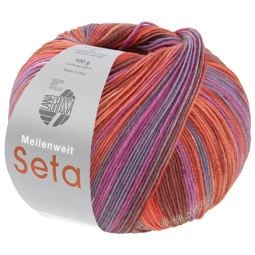 Lana Grossa MEILENWEIT 100g Seta Sumatra