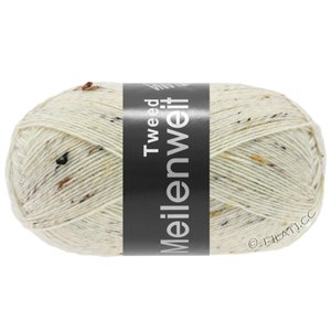 MEILENWEIT 100g Tweed - von Lana Grossa | 106-Natur meliert