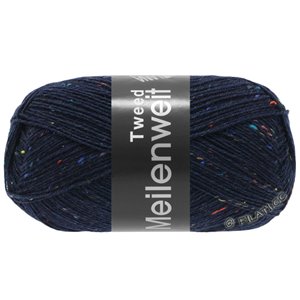 MEILENWEIT 100g Tweed - von Lana Grossa | 112-Nachtblau