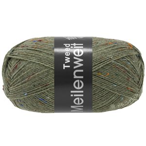 MEILENWEIT 100g Tweed - von Lana Grossa | 155-Grüngrau