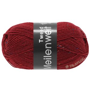 MEILENWEIT 100g Tweed - von Lana Grossa | 161-Weinrot