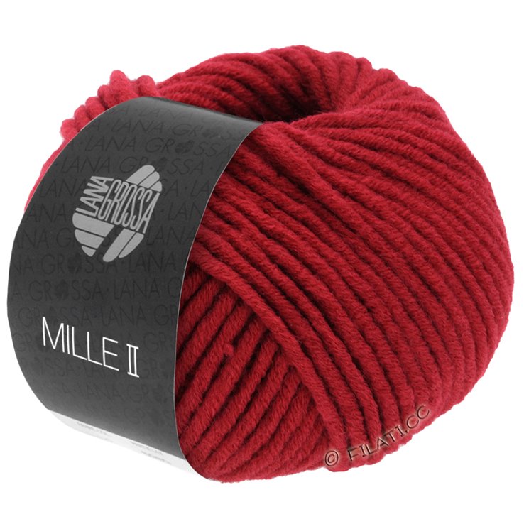 MILLE II - von Lana Grossa | 009-Weinrot