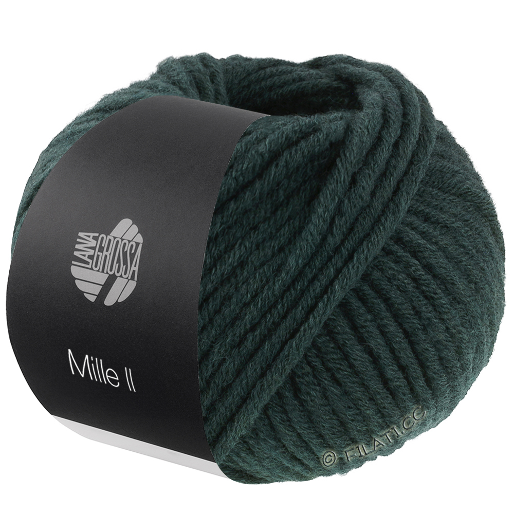 MILLE II - von Lana Grossa | 179-Schwarzgrün