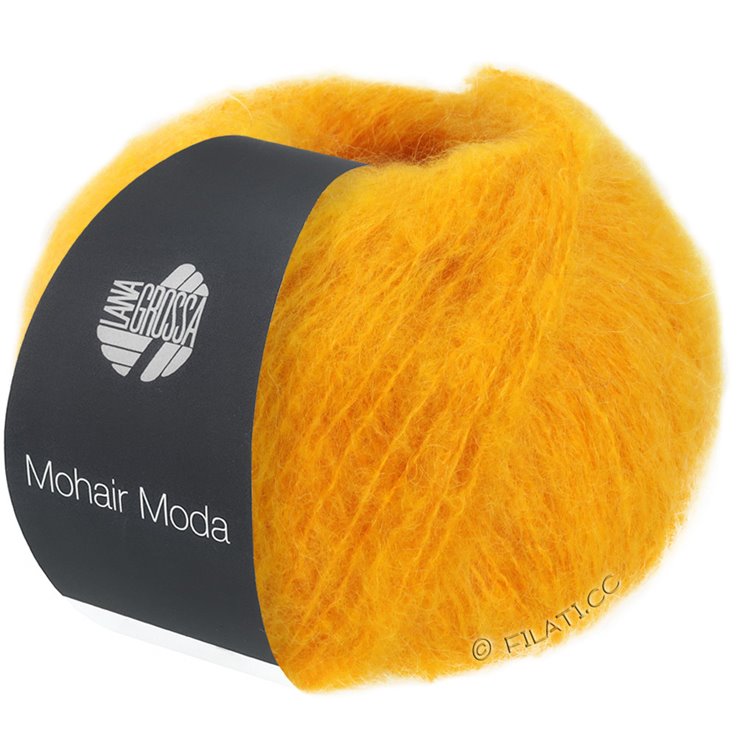 MOHAIR MODA - von Lana Grossa | 01-Gelb
