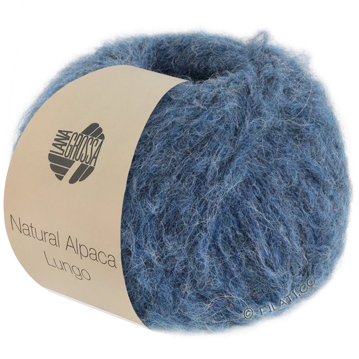 NATURAL ALPACA Lungo - von Lana Grossa | 07-Petrolblau