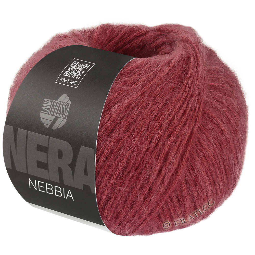 NEBBIA (Nera) - von Lana Grossa | 18-Orientrot