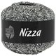 Lana Grossa NIZZA | 11-Natur/Dunkelgrau/Silber
