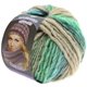 Lana Grossa OLYMPIA Pastello | 608-Hellgrün/Dunkelgrün/Hellblau/Kobaltblau/Beige/Mint