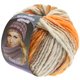 Lana Grossa OLYMPIA Pastello | 611-Hellgrau/Orange/Braunorange/Grauorange