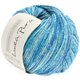 Lana Grossa ORGANICO Print (Linea Pura) | 355-Natur/Türkis/Azurblau