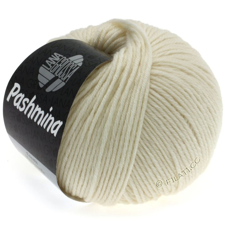 PASHMINA - von Lana Grossa | 07-Rohweiß