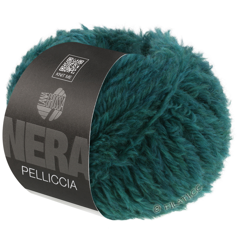 PELLICCIA (Nera) - von Lana Grossa | 10-Petrol