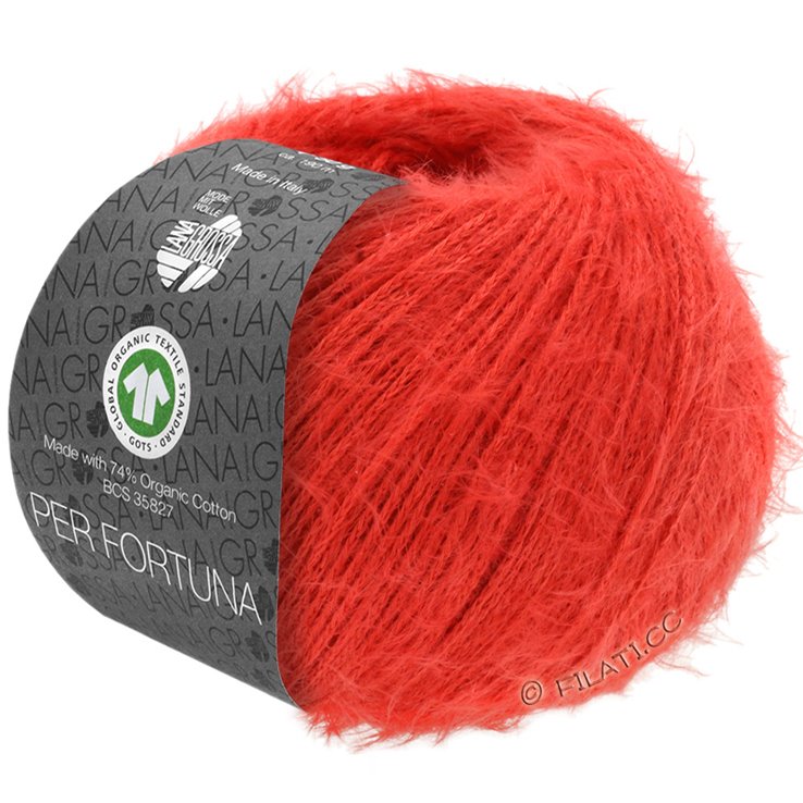PER FORTUNA (GOTS) - von Lana Grossa | 02-Rot