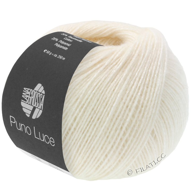 Lana Grossa PUNO LUCE | 01-Weiß