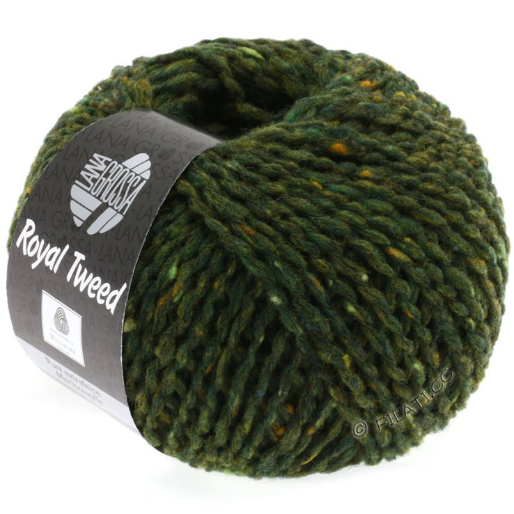 ROYAL TWEED - von Lana Grossa | 03-Loden meliert