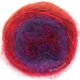Lana Grossa SILKHAIR Dégradé | 802-Weinrot/Hellrot/Rotviolett