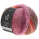 SILKHAIR Print/Landlust - von Lana Grossa | 373-Lachs/Schiefer/Rotviolett/Brombeer