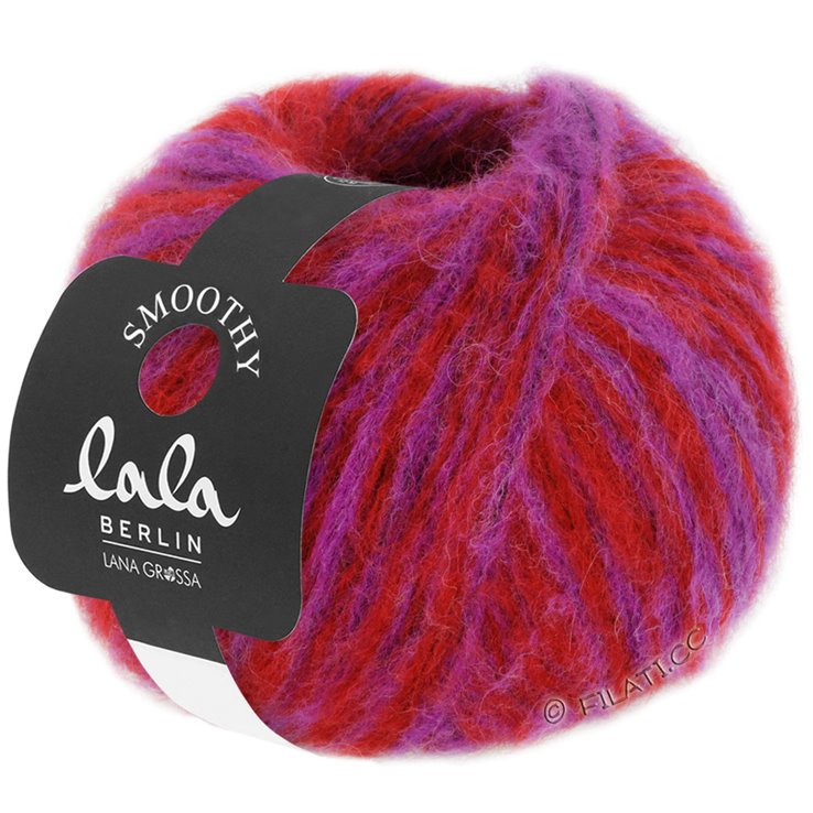 SMOOTHY (lala BERLIN) - von Lana Grossa | 01-Rot/Fuchsia