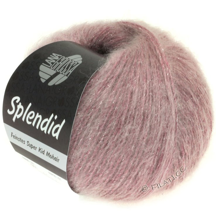 SPLENDID - von Lana Grossa | 01-Rosenholz/Silber
