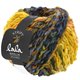 STRIPY (lala BERLIN) - von Lana Grossa | 08-Orange/Blaugrau/Hellgrün/Dunkelgrün