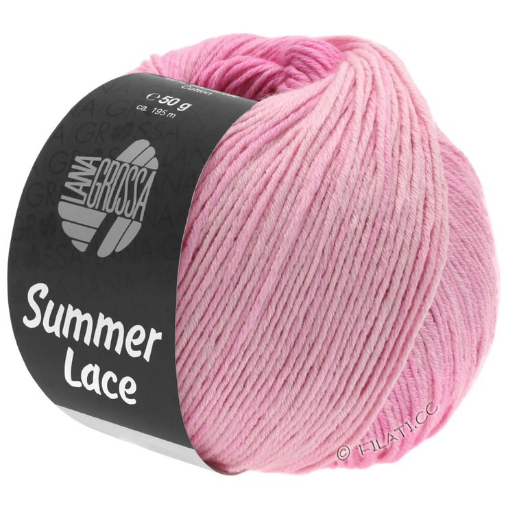 SUMMER LACE DEGRADÉ - von Lana Grossa | 101-Puder/Zartrosa/Rosa/Pink