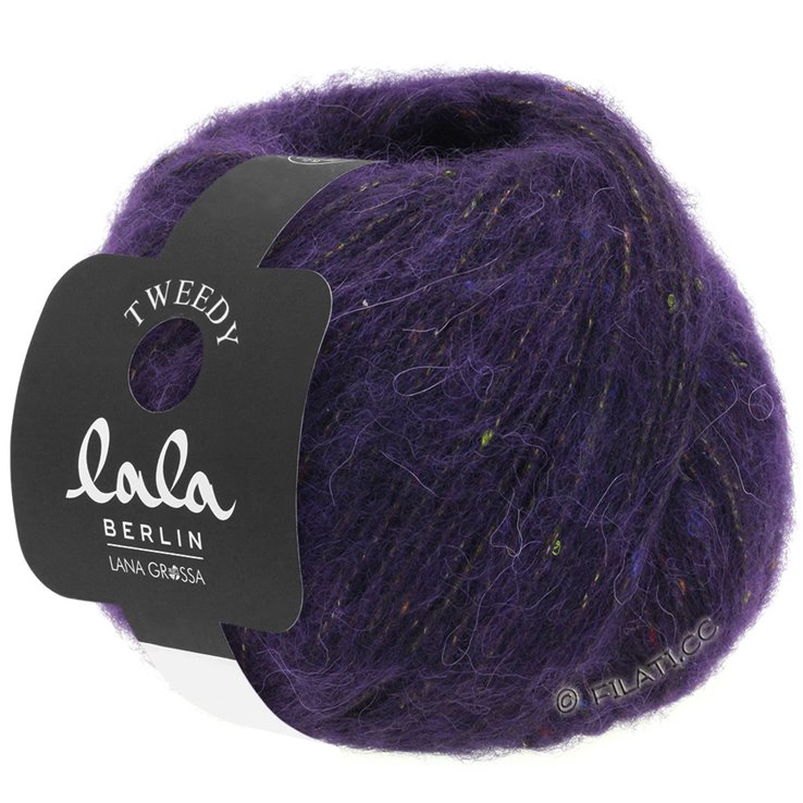 TWEEDY (lala BERLIN) - von Lana Grossa | 11-Dunkelviolett