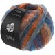 TWIN 50g - von Lana Grossa | 203-Blau/Jeans/Dunkelbraun/Taupe/Rostbeige/Rost