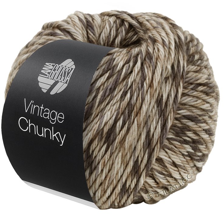 Vintage Chunky - von Lana Grossa | 01-Beige/Khaki