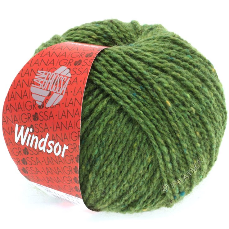 WINDSOR (Linea Rossa) - von Lana Grossa | 05-Khaki meliert