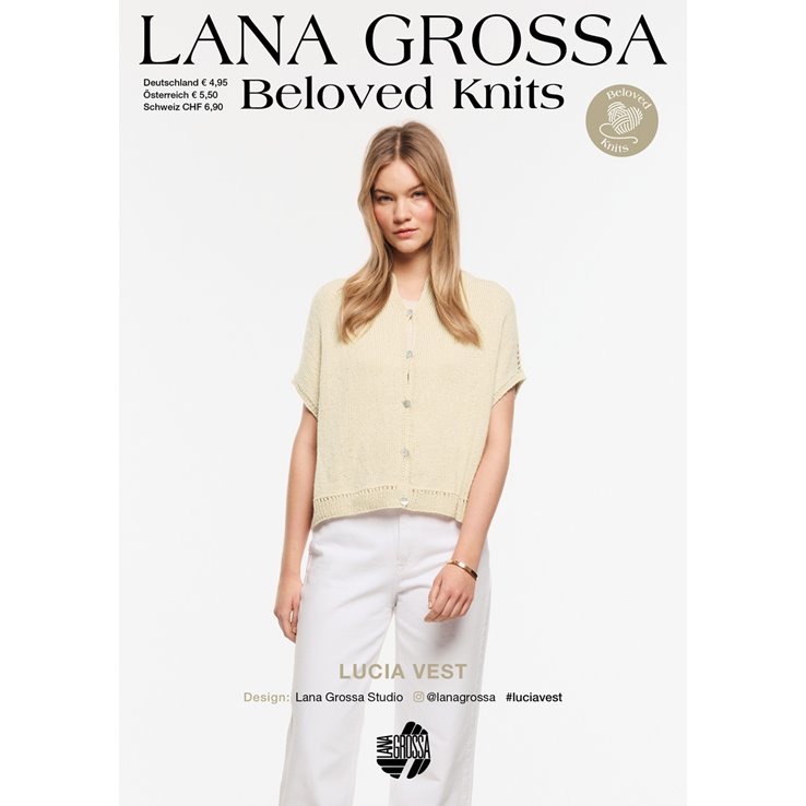 LUCIA VEST - Beloved Knits No. 3 - von Lana Grossa