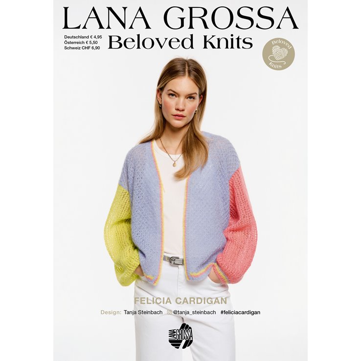 FELICIA CARDIGAN - Beloved Knits No. 3 - von Lana Grossa