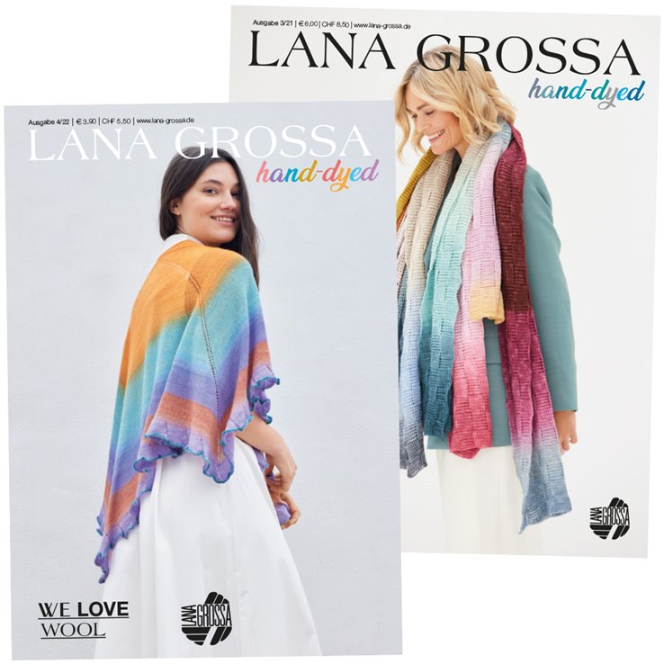 HAND-DYED No. 3 & 4 - von Lana Grossa
