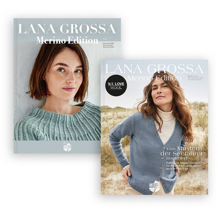 Merino Edition No. 2 & 3 - von Lana Grossa