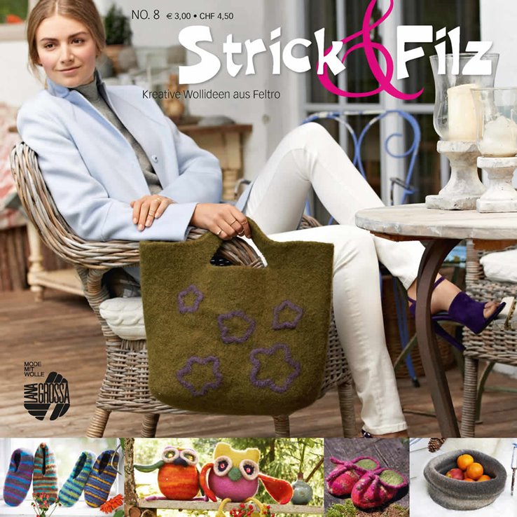 STRICK & FILZ No. 8 - von Lana Grossa