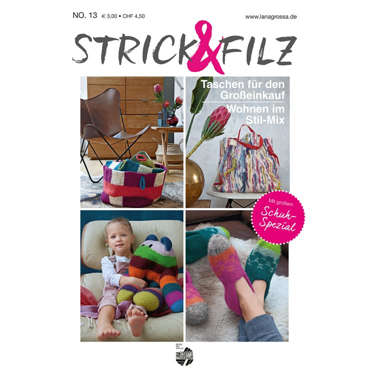 STRICK & FILZ No. 13 - von Lana Grossa