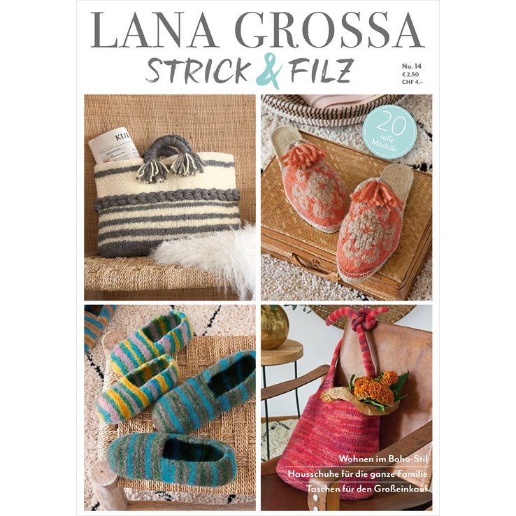 STRICK & FILZ No. 14 - von Lana Grossa